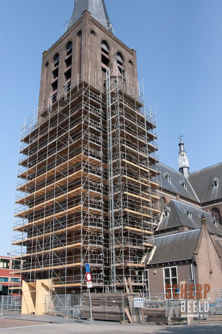 Calixtusbasiliek in de steigers