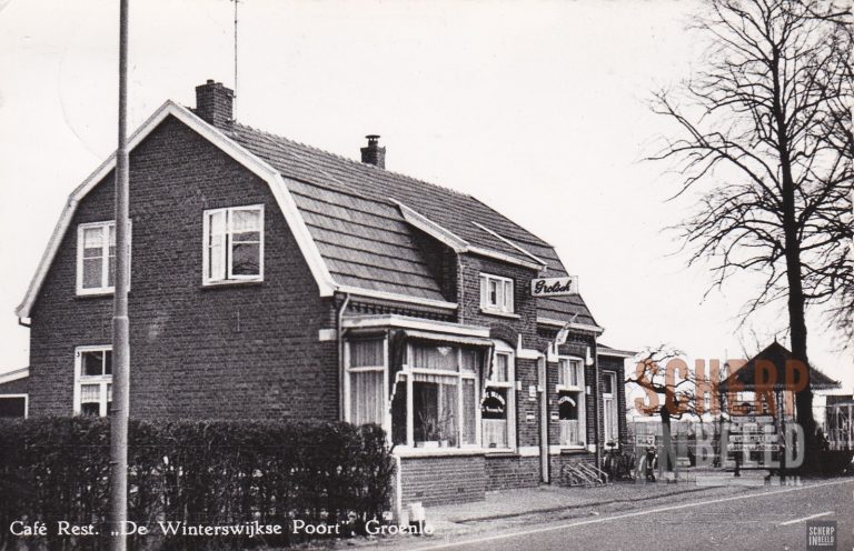Café De Winterswijksche Poort ansichtkaart