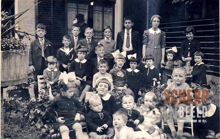 Kleinkinderen familie Huiskes-Nales