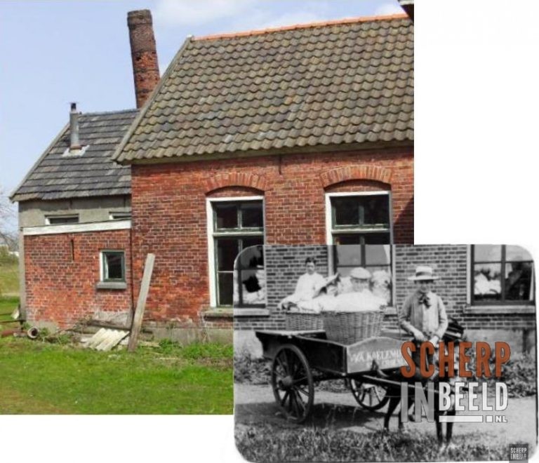 Wasserij Koelemij met hondenkar