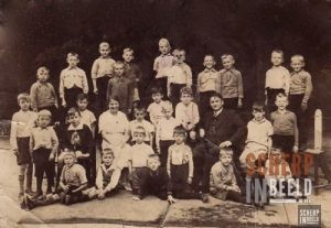 Klassenfoto Aloysiusschool: Foto van ±1937.