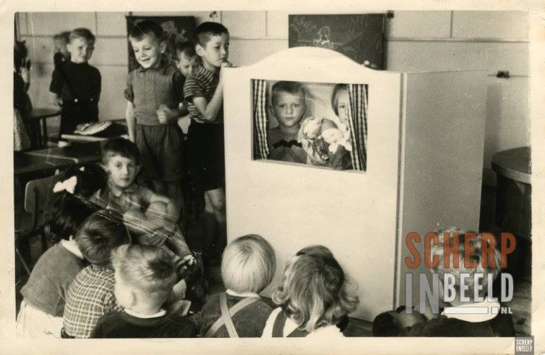 Klassenfoto Protestantse school