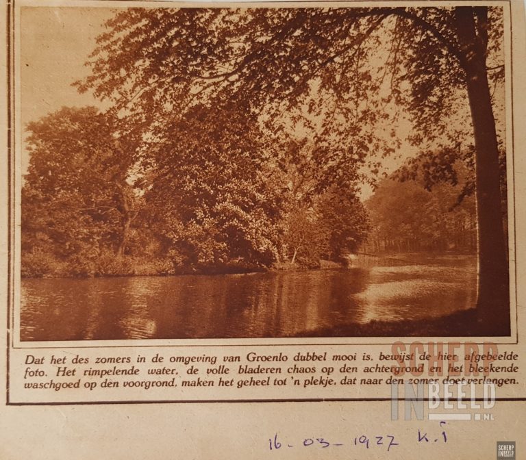 Publicaties in kranten en bladen: Grolse gracht.