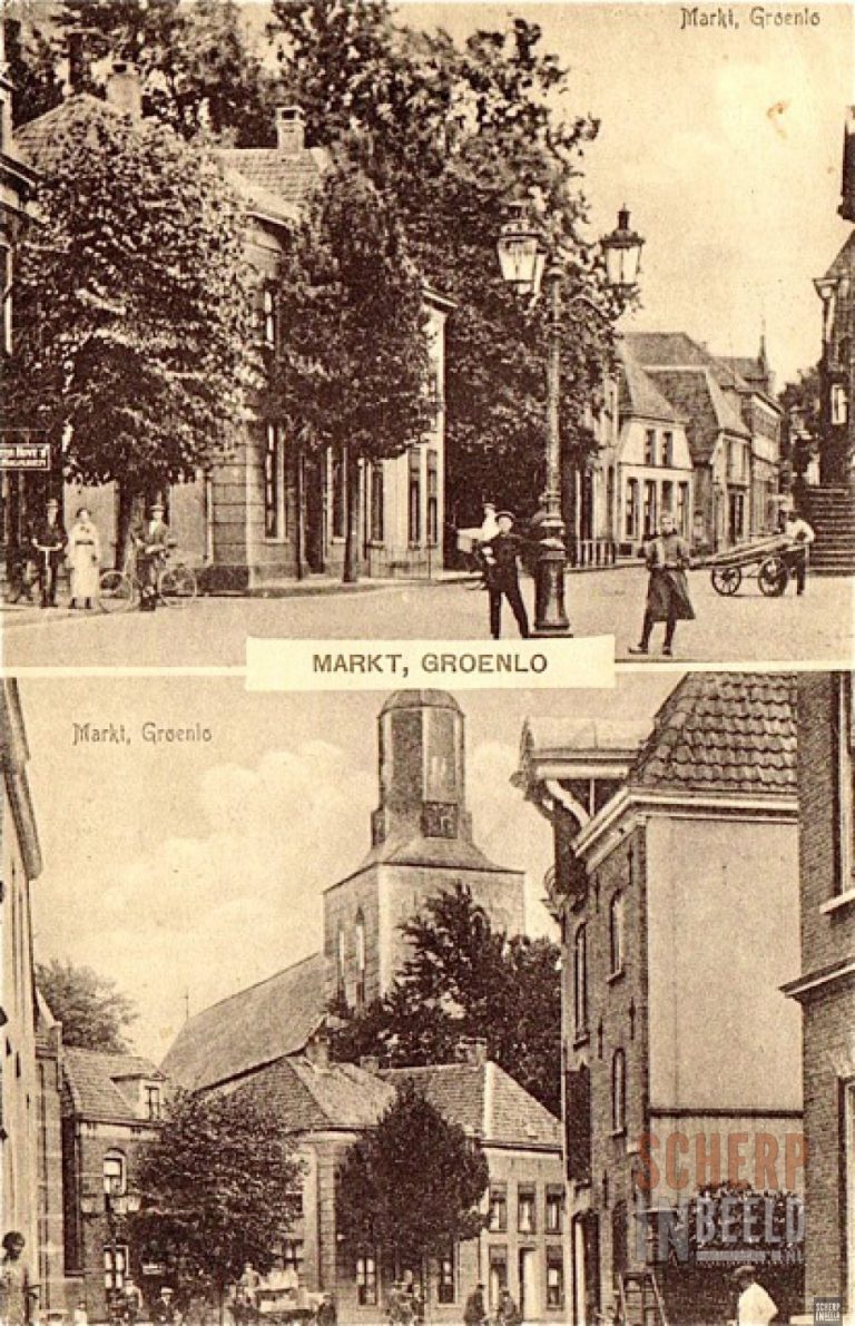 Groeten uit Groenlo: De Markt.