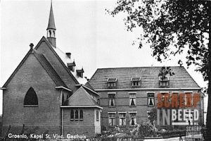 St.Vincentius-Gasthuis :Kapel St.Vincentius-Gasthuis. Foto van 1948.
