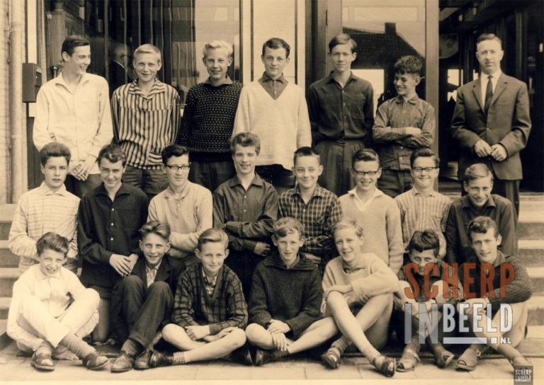 Klassenfoto Marianum: Foto van 1962.