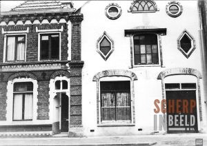 Lievelderstraat: Hier (rechtse gebouw) In Groenlo werd in 1835 een katoenspinnerij