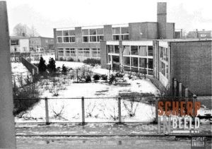 Landbouwschool: Foto gemaakt 10 febr 1963.