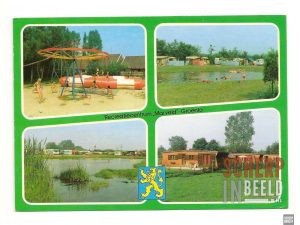 Camping Marveld: Kleuren ansichtkaart van recreatiecentrum “Marveld”-Groenlo