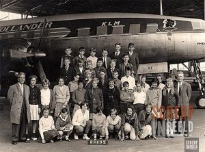 Klassenfoto Protestantse school: Foto van 24 juni 1963.