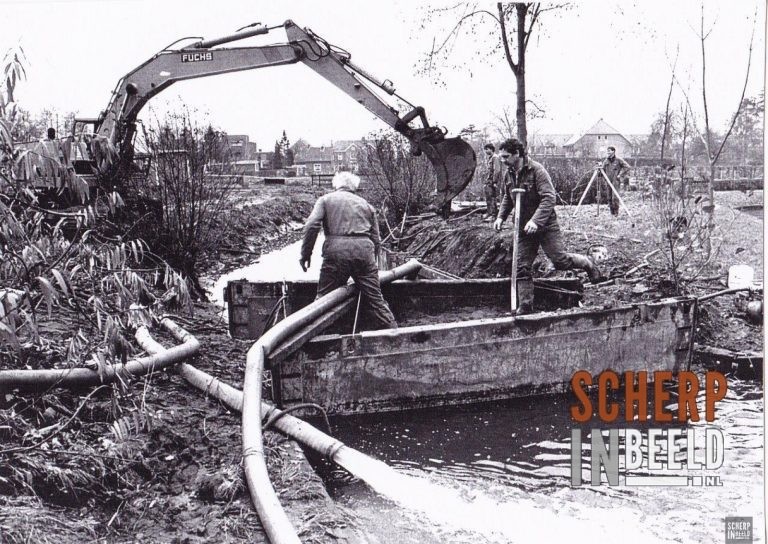 Werkzaamheden gracht