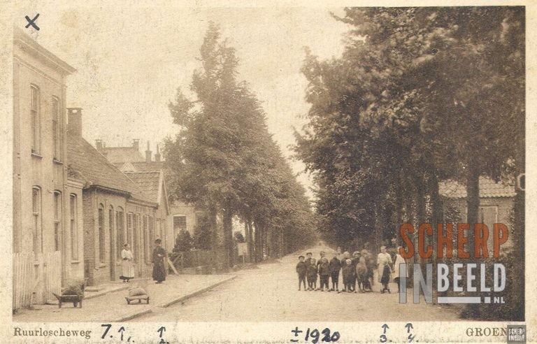 Ruurloseweg; Gezicht op de Ruurloseweg.