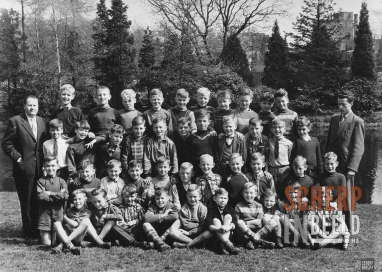 Klassenfoto Canisiusschool: Klas 4.