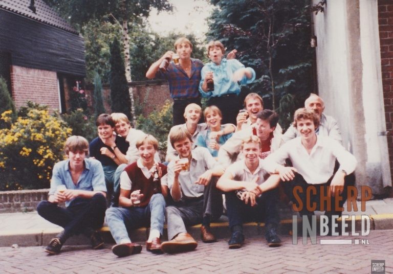 Kermis diversen: Cafe de Kroon/Frieling kermis augustus 1982