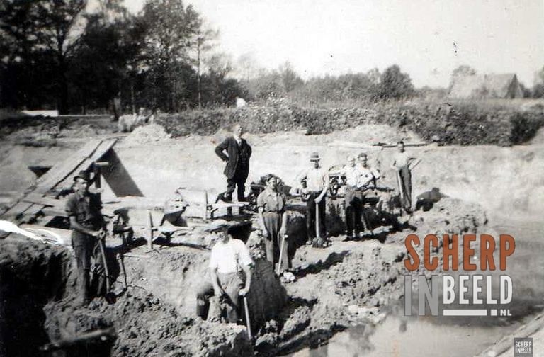 Werkzaamheden gracht