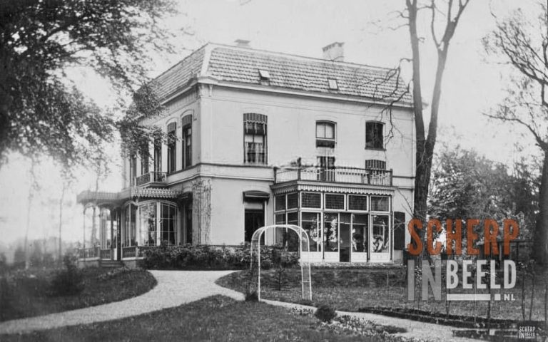 Huize Vredenhof: Foto van 1918.