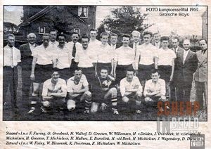 Voetbalvereniging Grolse Boys: Kampioenselftal 1957