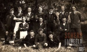 Voetbalvereniging Rood Zwart : Keeper Jan Bonenkamp