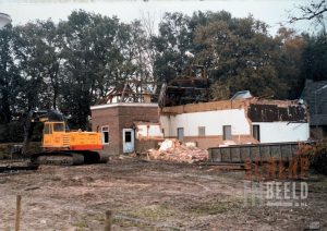 Protestantse school: Afbraak school.