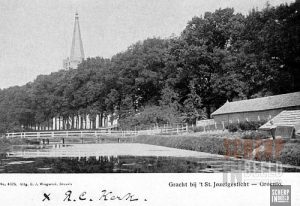 Ansichtkaarten: Gracht bij ’t St. Jozefgesticht