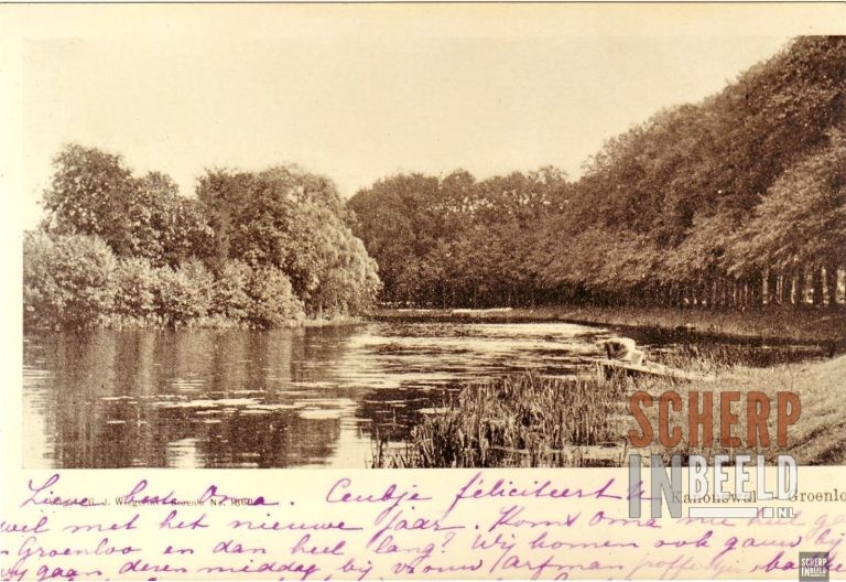 Houtwal: Opname van de Kanonswal.