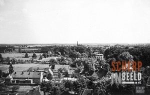 5_GezichtopGroenlovanafdetorenvandehervormdekerkinzuid-oostelijkerichting