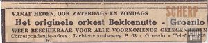 Strijkje Bekkenutte