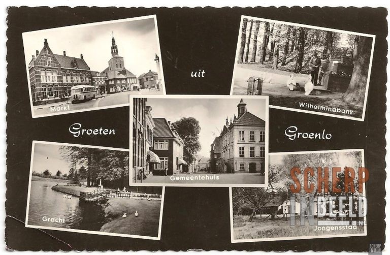 Groeten uit Groenlo verzamelansichtkaart