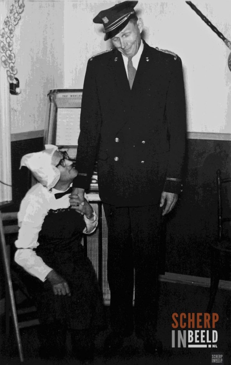 Carnaval: Foto van 1954.