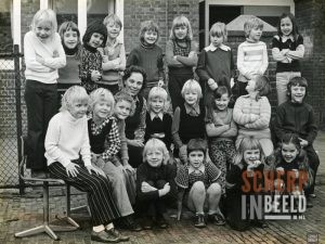 Klassenfoto Protestantse school