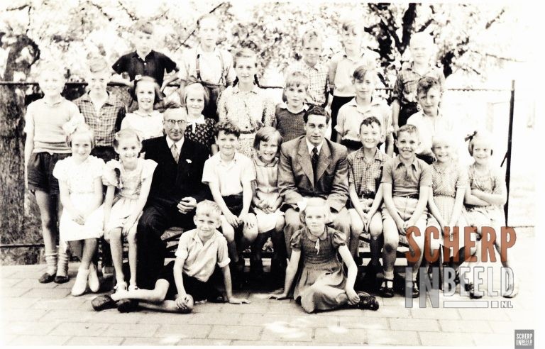 Klassenfoto Protestantse school