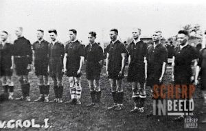 Voetbalvereniging sv Grol: Personen V.l.n.r…..Teetjen Peer, Jan Wildenborg, Gait