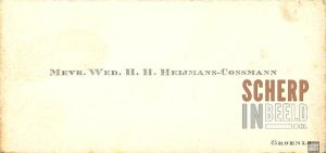 Visitekaarten: H.H. Heijmans