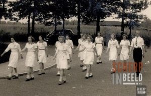 Gymnastiekvereniging Rap en Snel: Foto van 1954