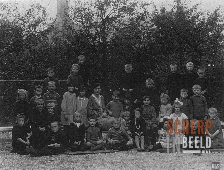 Klassenfoto Protestantse school