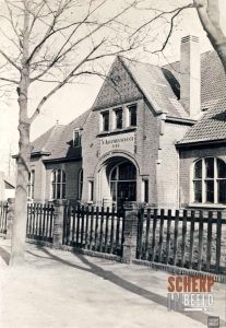 Aloysiusschool: Foto van één van de laatste jaren van deze jongensschool.