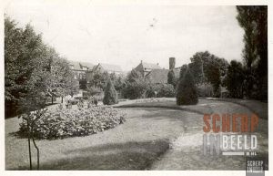 Pensionaat St. Joseph :Tuin pensionaat – St.Joseph