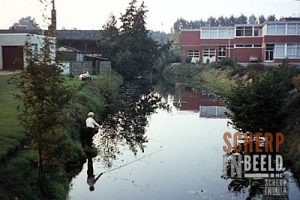 Vissen aan de Grolse gracht