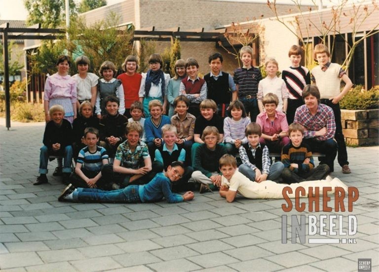 Klassenfoto’s St. Willibrordus: 1981.