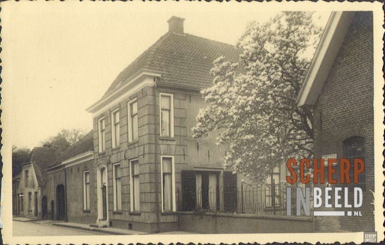 Mattelierstraat: Het pand midden op de foto werd eerst bewoond door de familie