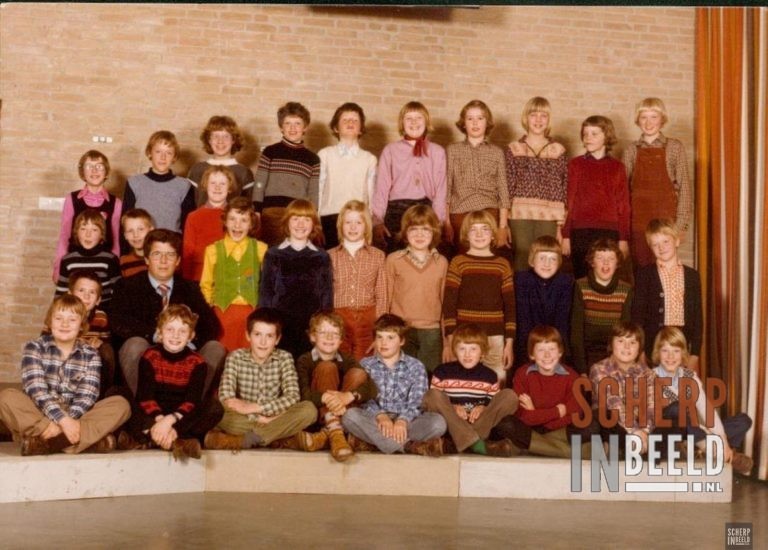 Klassenfoto’s St. Willibrordus: 1977.