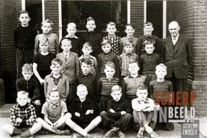 Klassenfoto Canisiusschool: Foto van 1954.