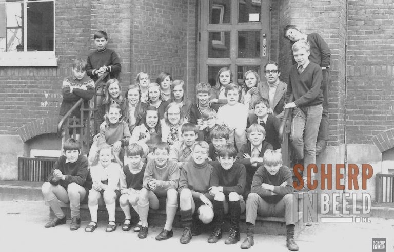 Klassenfoto Aloysiusschool: 1970.