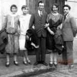 Diverse Personen: foto Kermis 1924