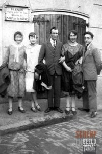 Diverse Personen: foto Kermis 1924