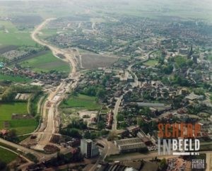 Luchtfoto Groenlo: Foto van 1985-1986.