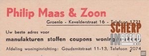 Briefhoofden Philip Maas en Zn.