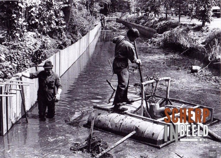 Werkzaamheden aan de gracht