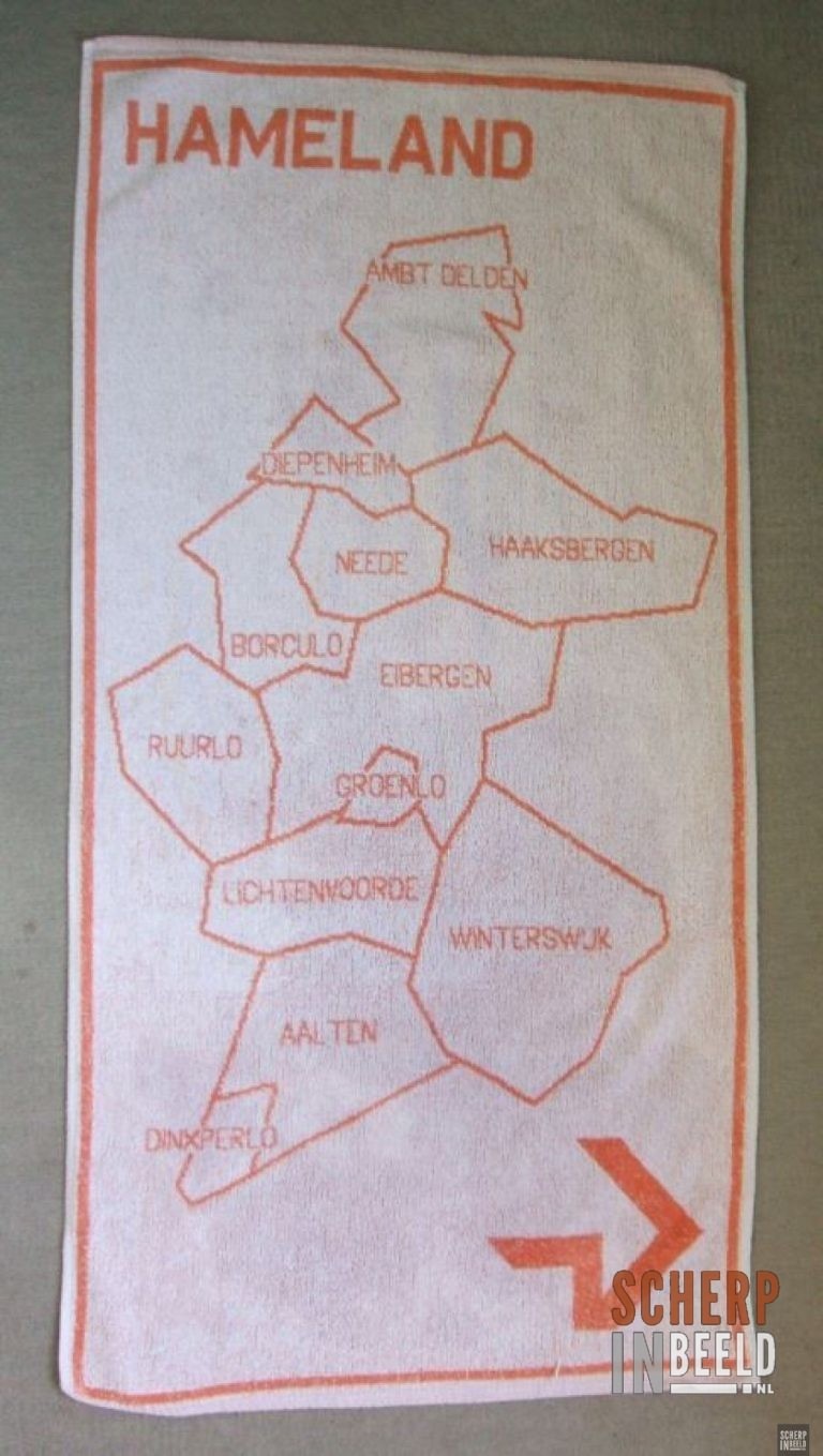 Hameland-handdoek met werkgebied