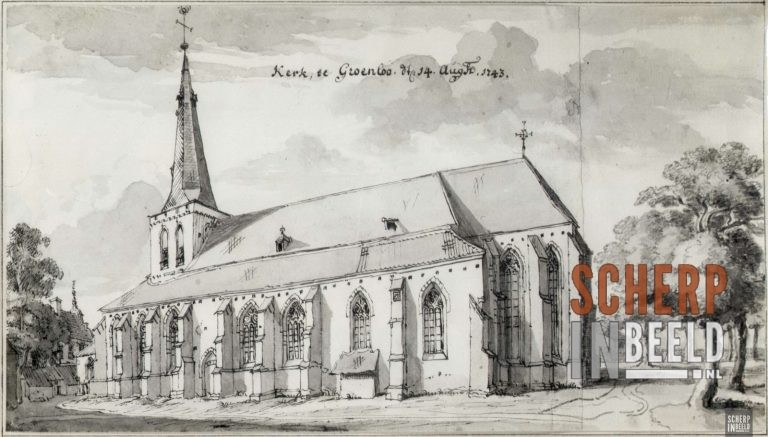 Stadstekeningen: Pentekening. Bron: Stadsmuseum Groenlo.